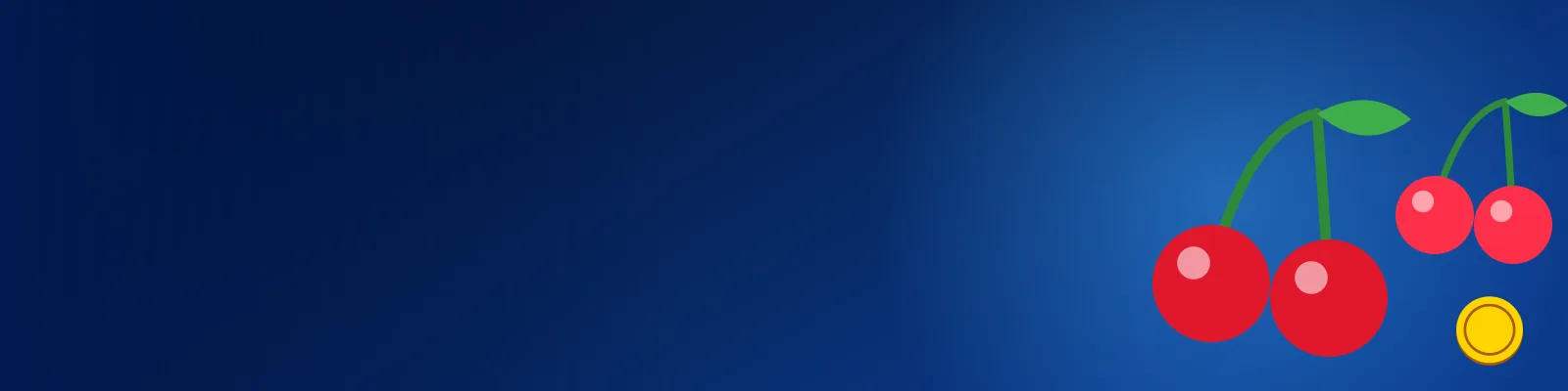 Cherry Bet Casino – cazino online în lei Cherry Bet Casino – banner cu cireșe, role de slot și monedă